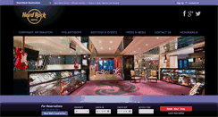 Desktop Screenshot of hardrockhotels.net